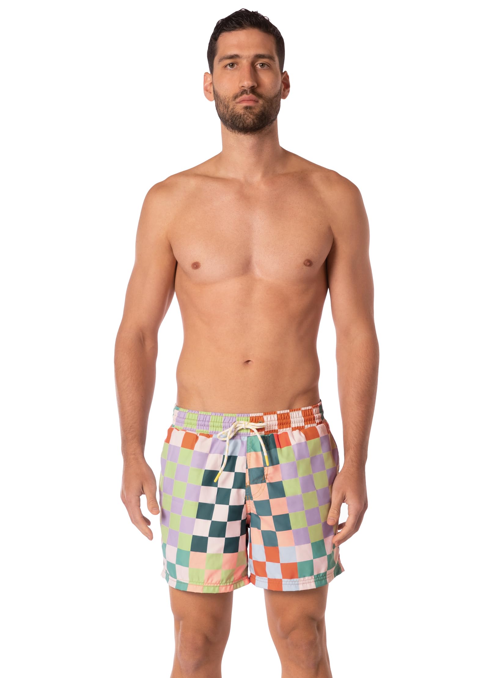 Maaji 1049 Sporty Shorts Men Trunks Brown - Image 4