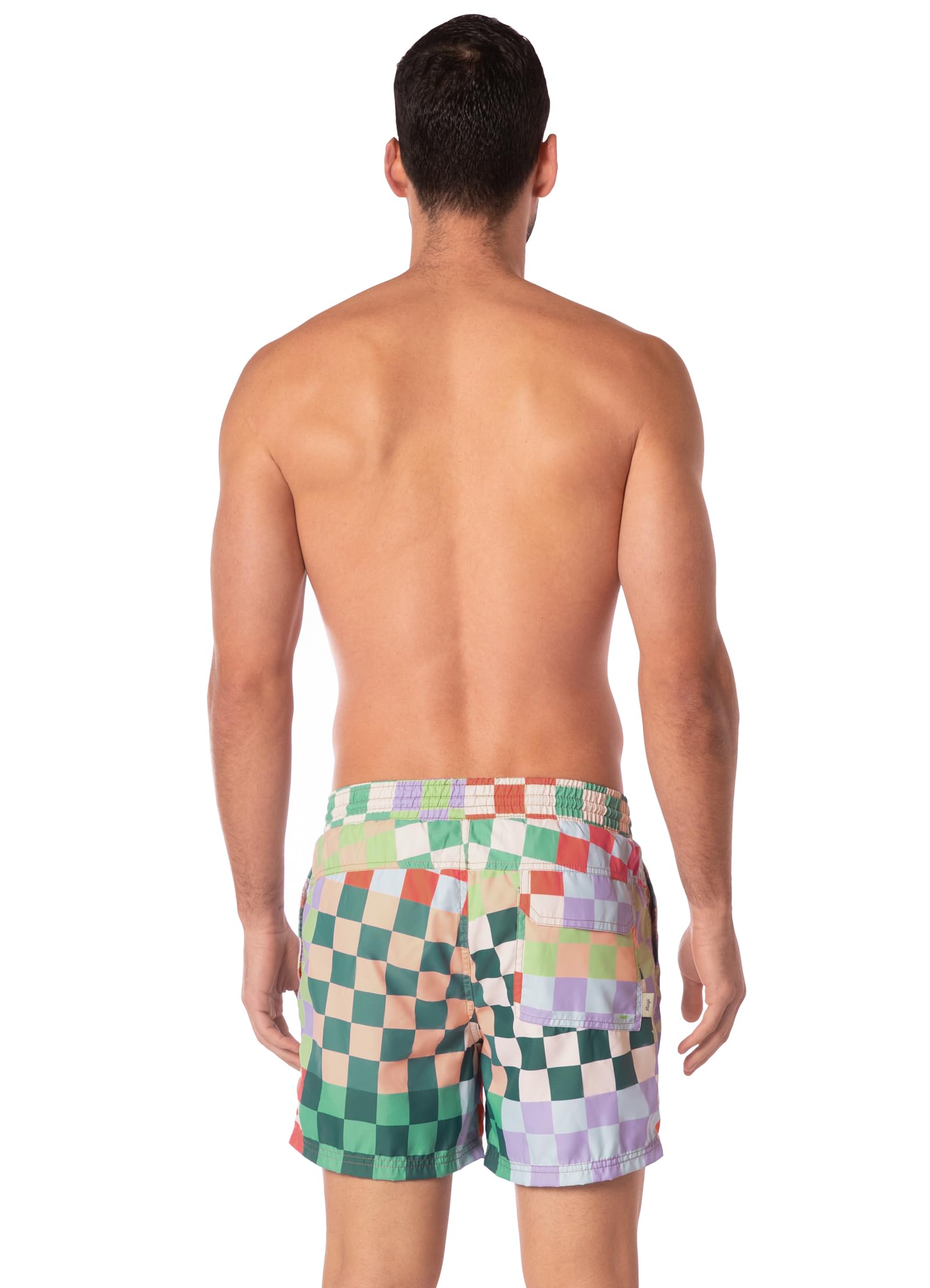 Maaji 1049 Sporty Shorts Men Trunks Brown - Image 5