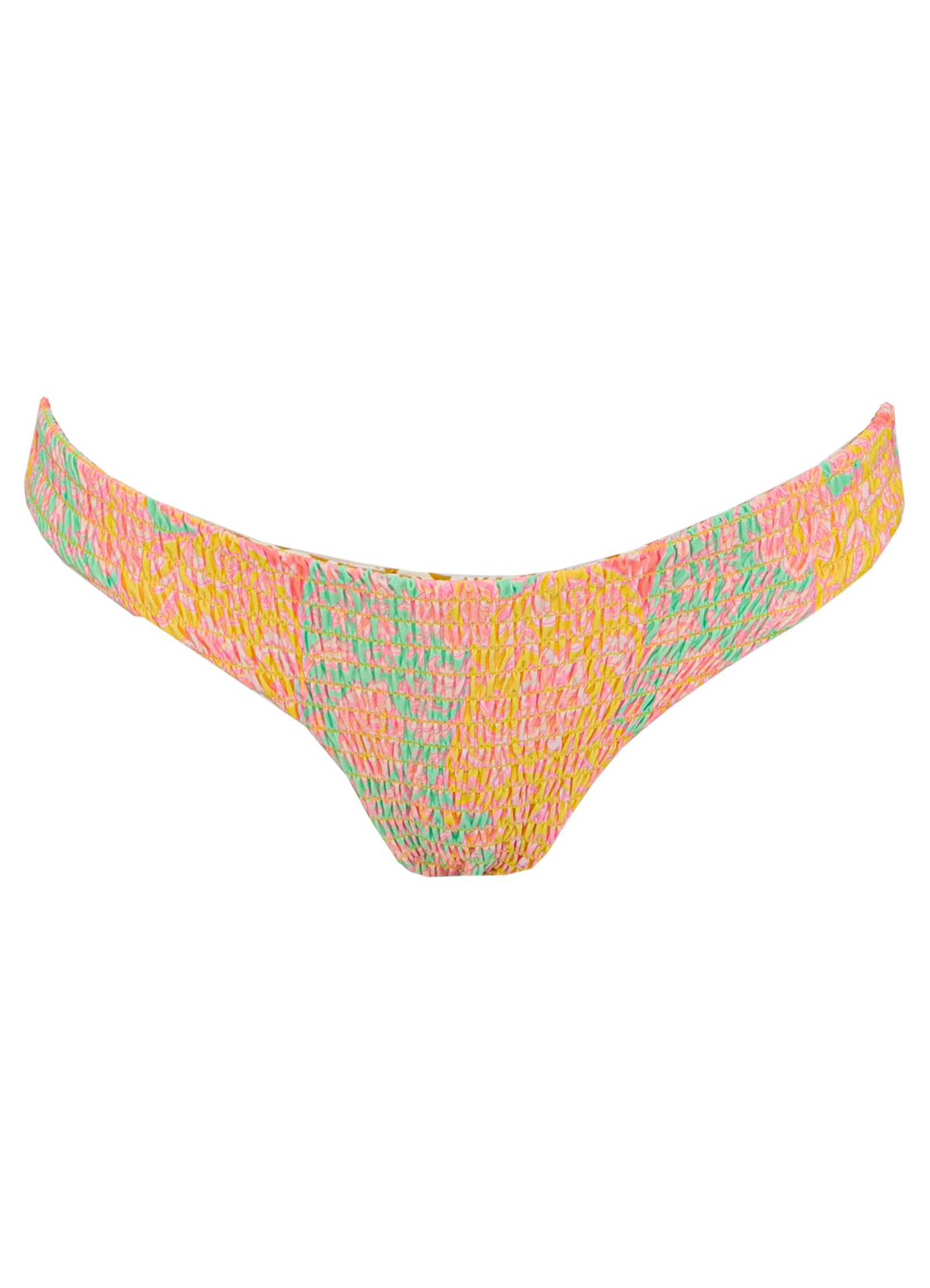 Maaji 2249 Low Rise Thin Side Cheeky Cut Women Bottom SWIMWEAR Bright Yellow - Image 8