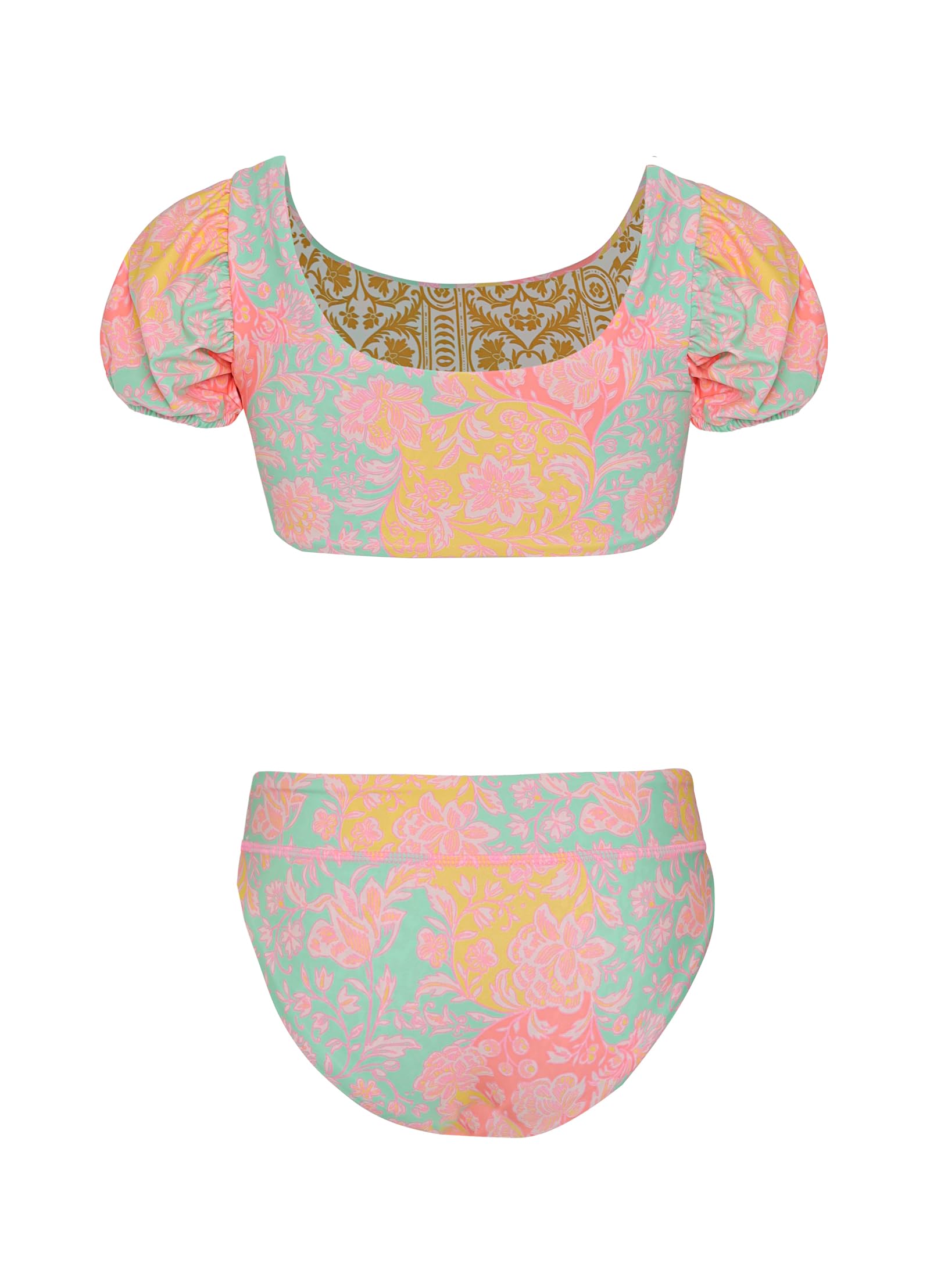 Maaji Girls' Arabian Nights Reversible Bikini Set - Image 2