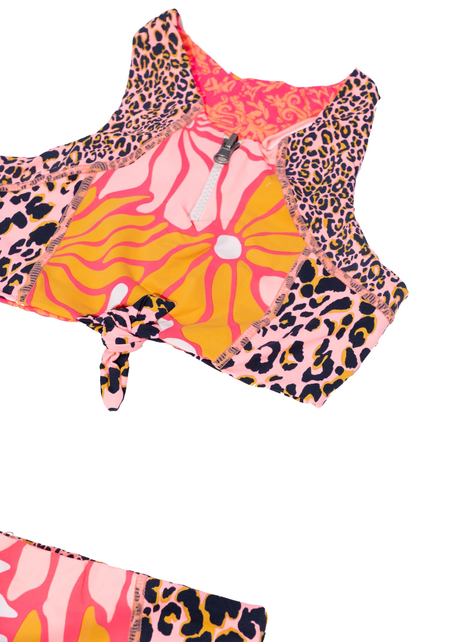 Maaji Girls' Dali Flowers Candi Reversible Bikini Set - Image 3