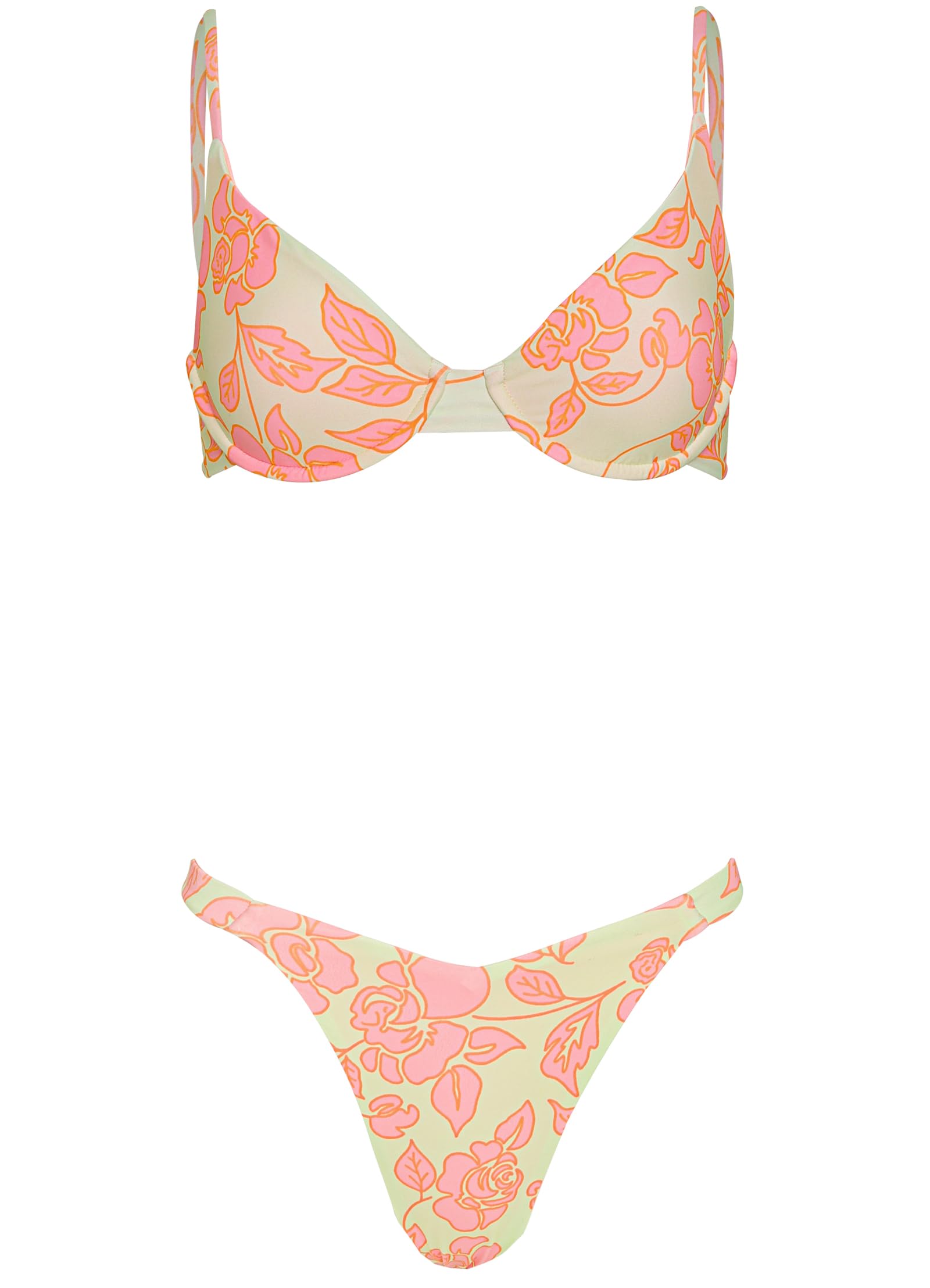 Maaji Women's Blooming Glow Reversible Underwire - Image 8
