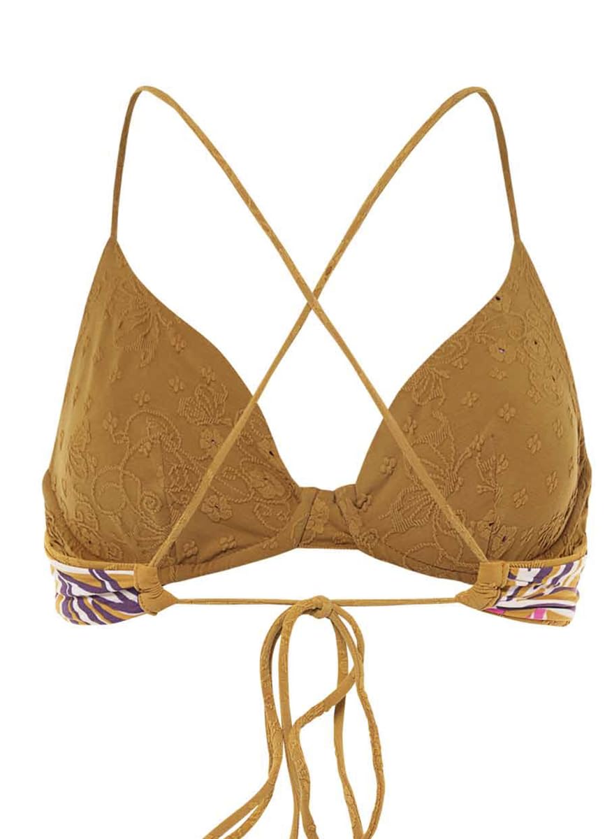 Maaji Women's Caramel Brown Eleonora Reversible Underwire - Image 4