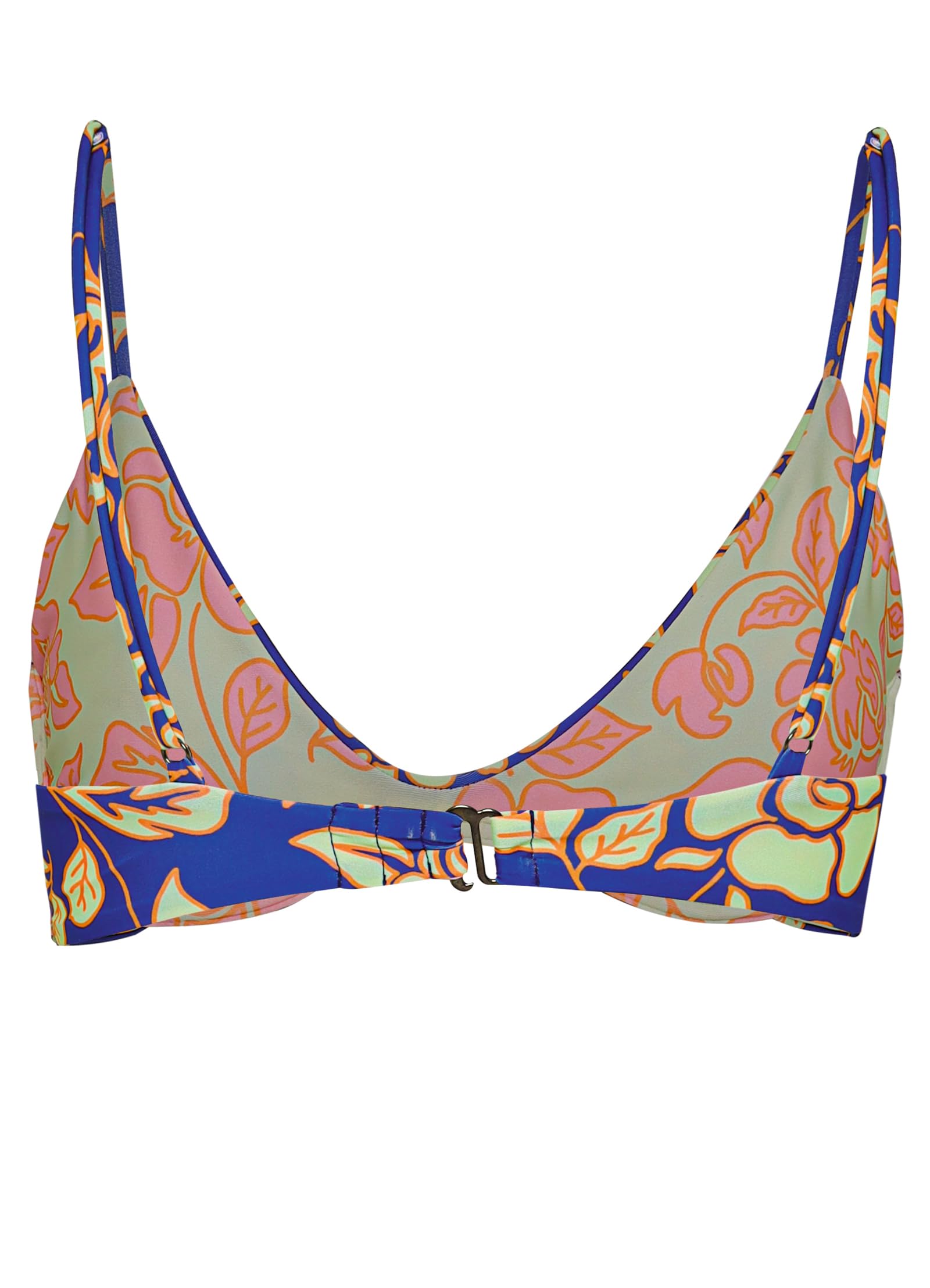 Maaji Women's Cobalt Flora Reversible Underwire - Image 9