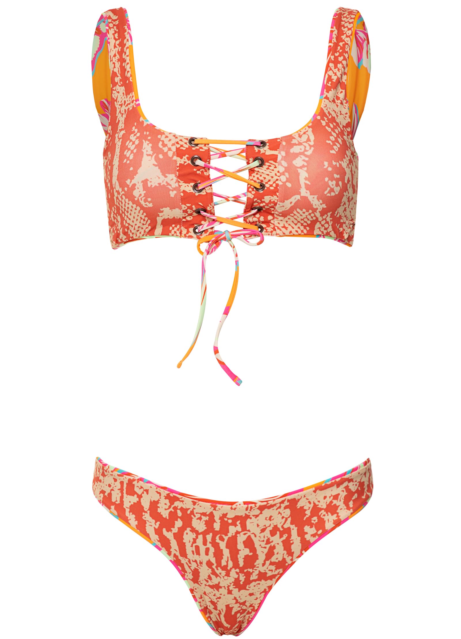Maaji Women's Dazzle Top Bralette Lace Up Bralette - Image 10