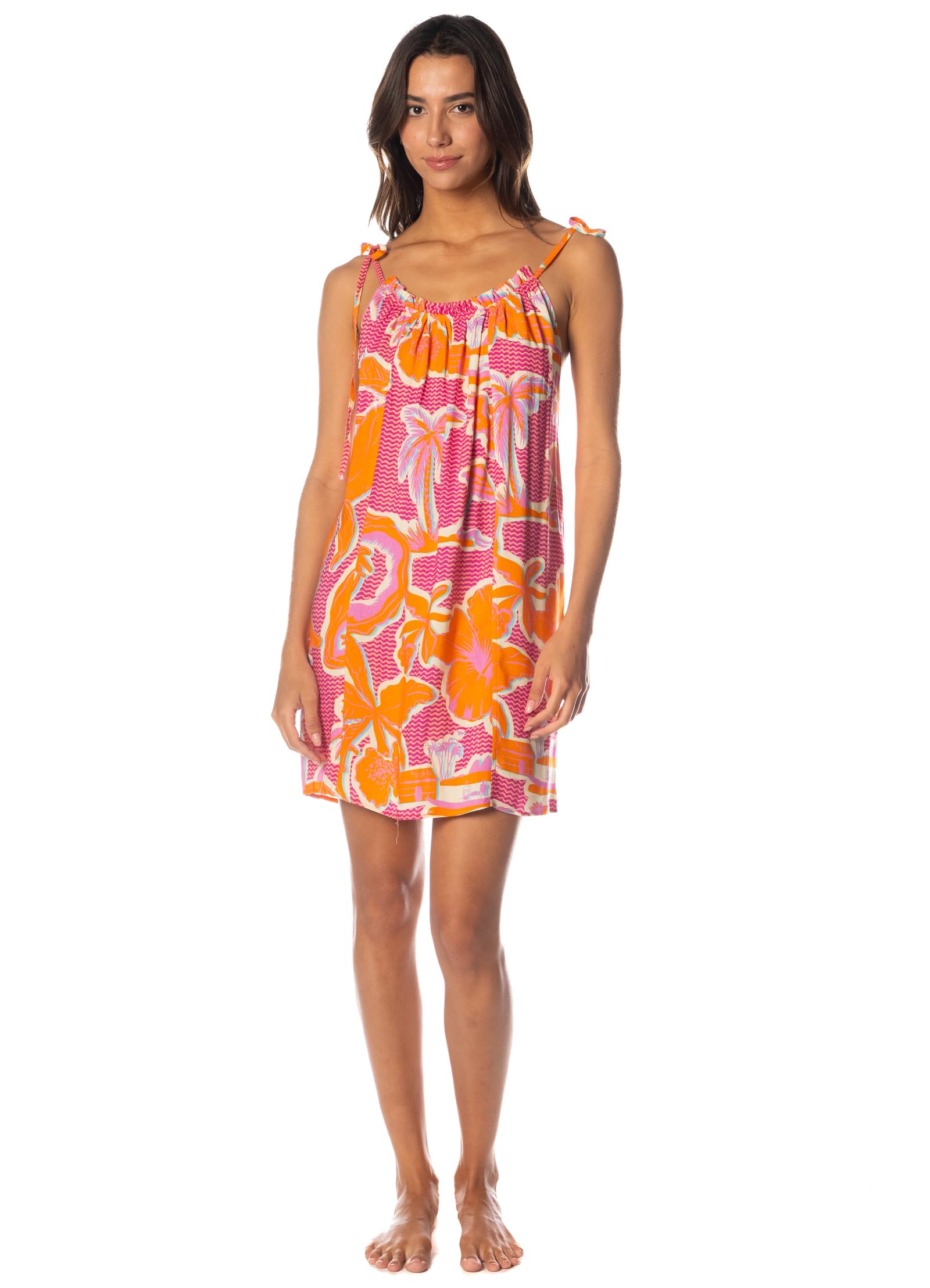 Maaji Women's Flamingo Glow Short Dress