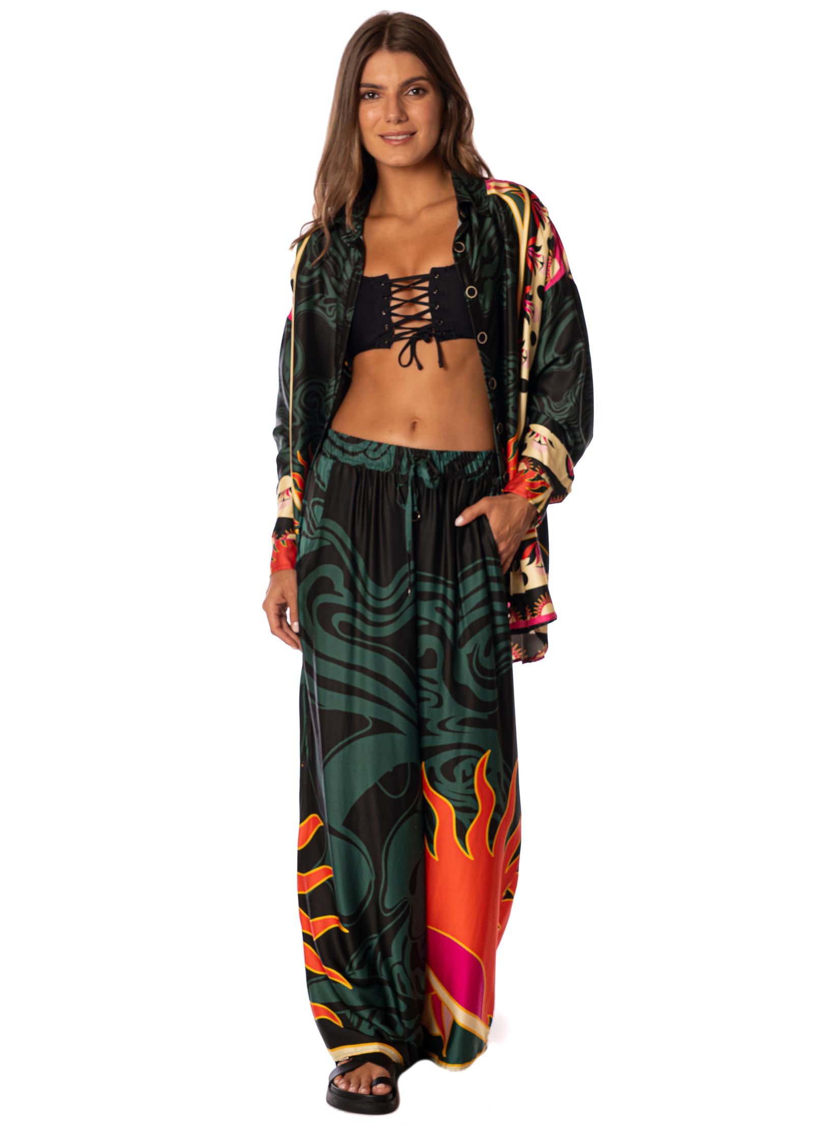 Maaji Women's Flamingo Night Pants - Image 3