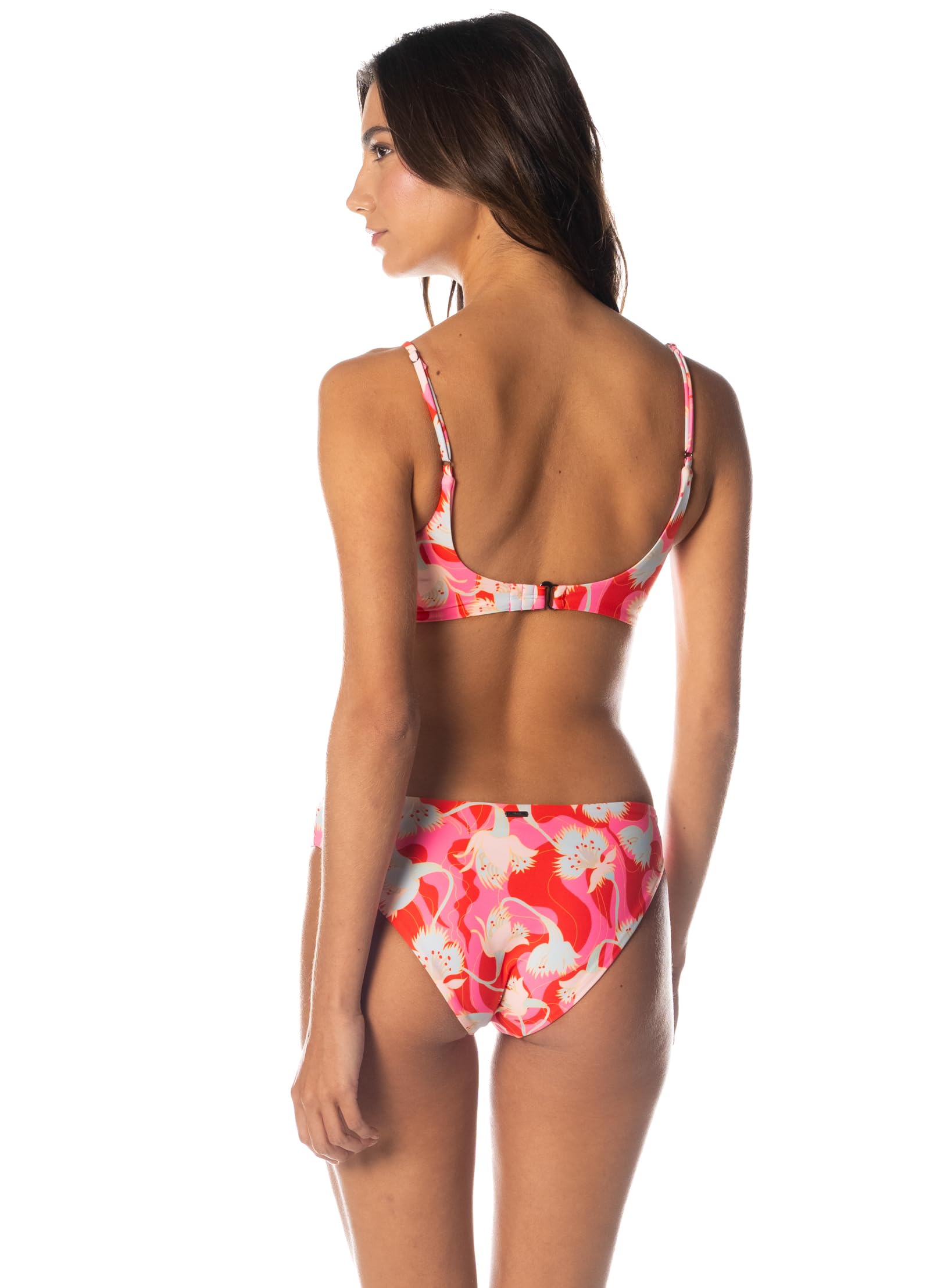 Maaji Women's Floral Rush Reversible Low Rise
