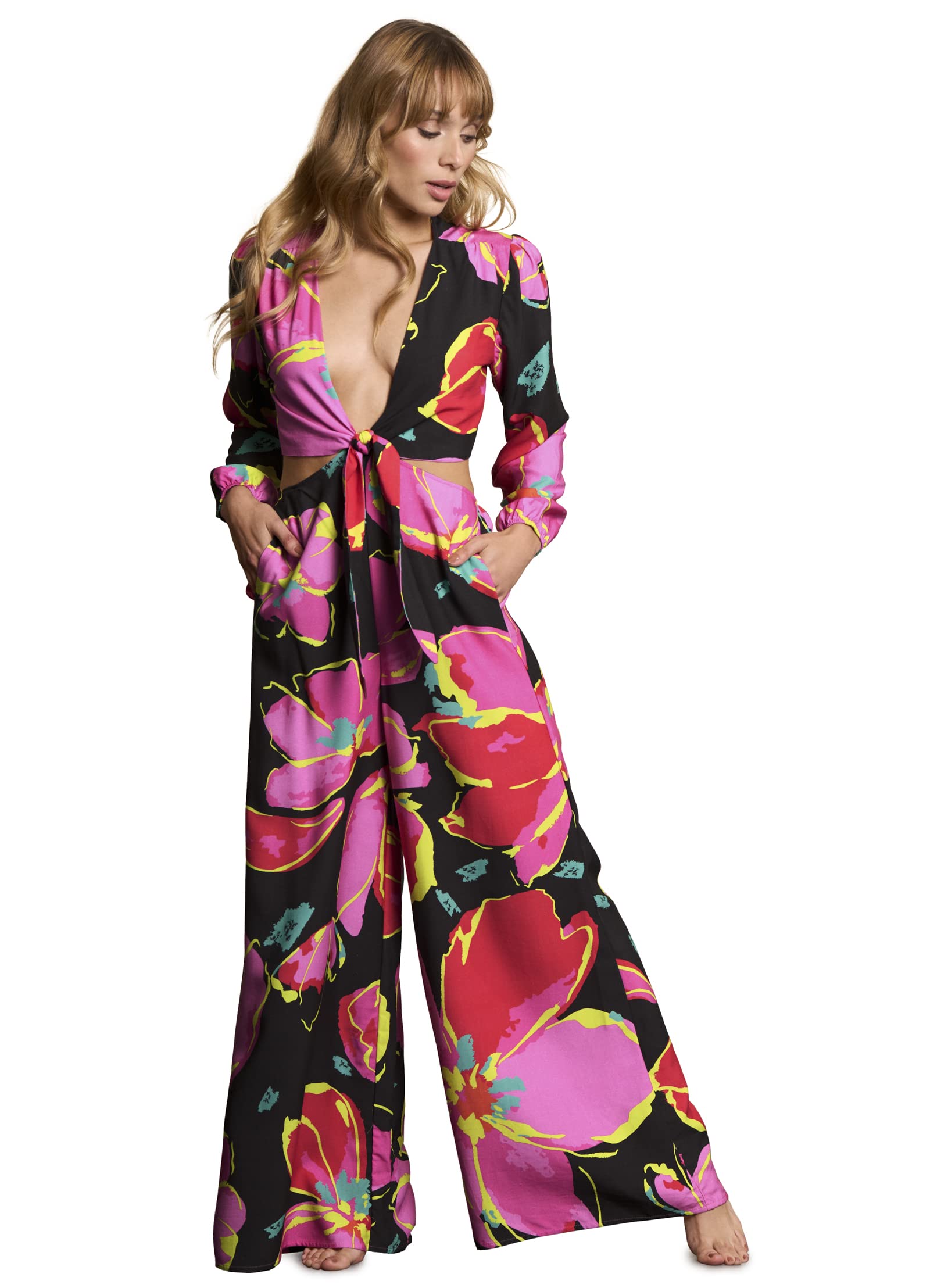 Maaji Women's Flory Kira 2 Way Wear Beachwear Jumpsuit
