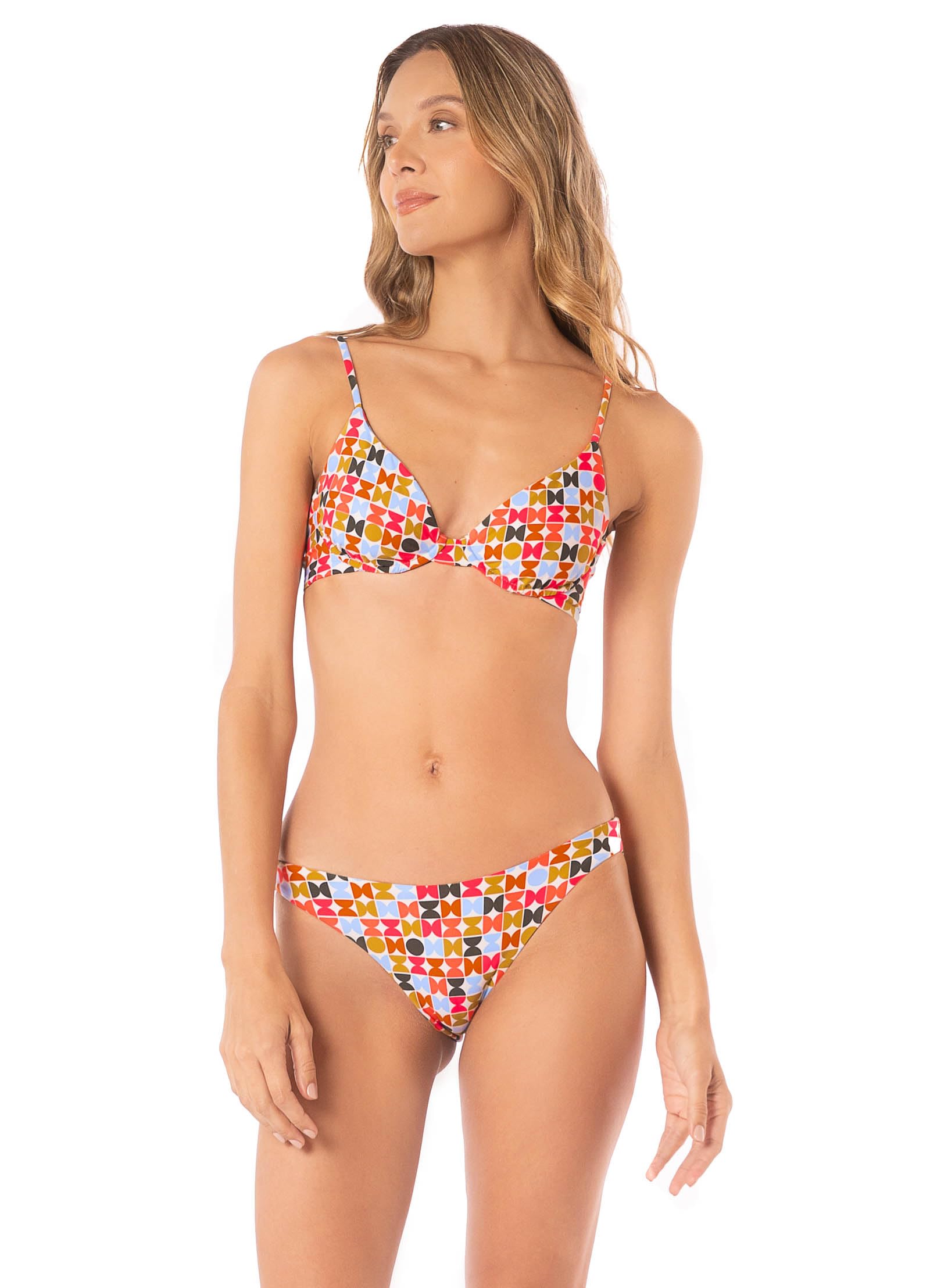 Maaji Women's Geogame Sublimity Reversible Regular Rise - Image 5