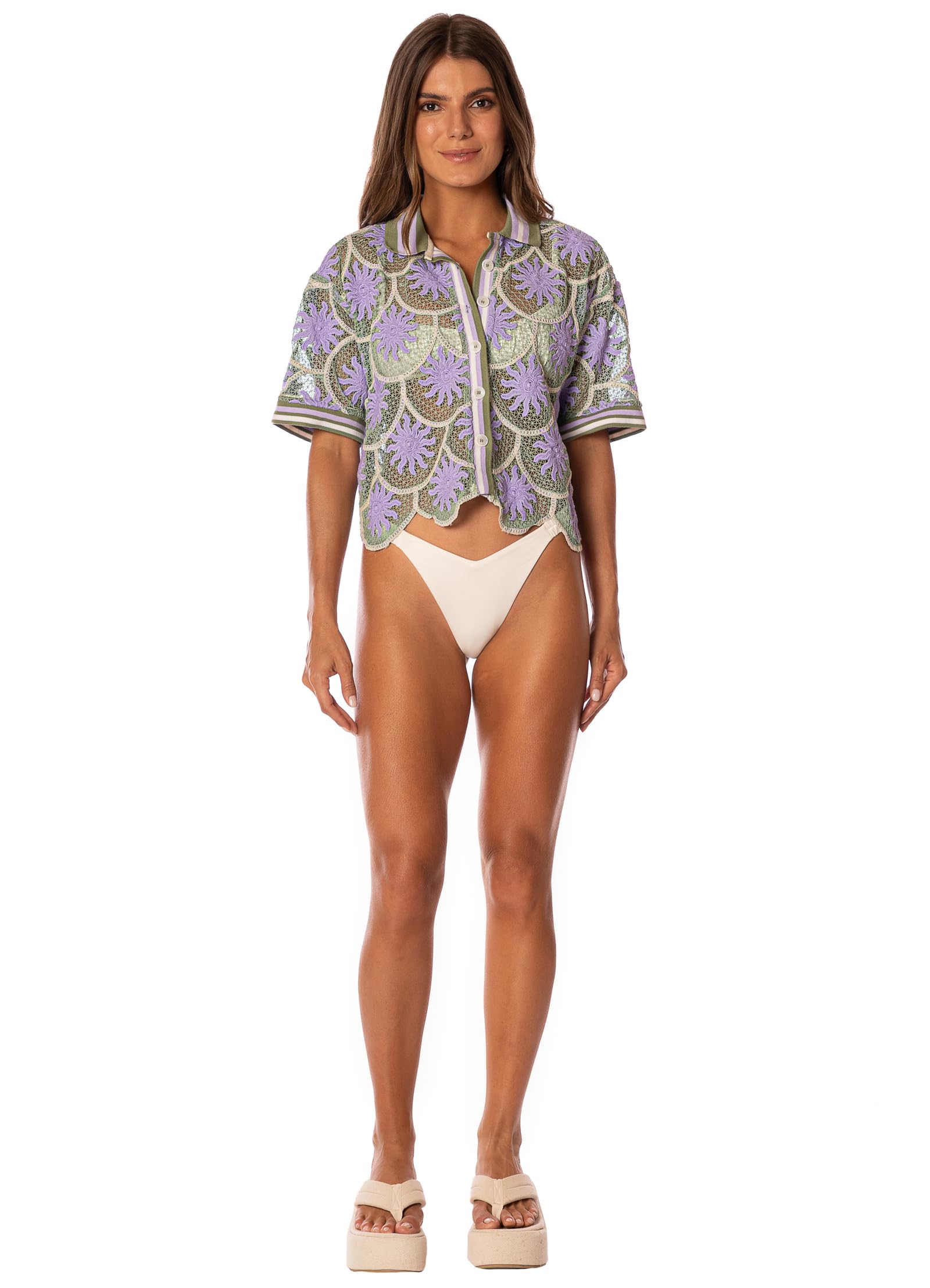 Maaji Women's Golden Sun 2 Ways Shirt - Image 6