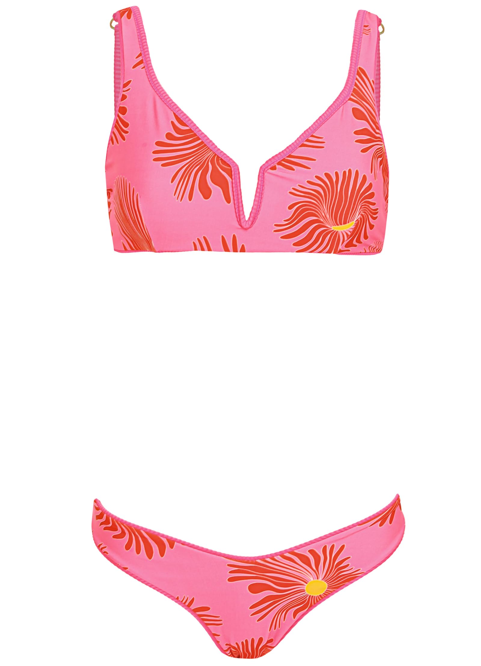 Maaji Women's Hot Fuchsia Reversible Bralette - Image 12