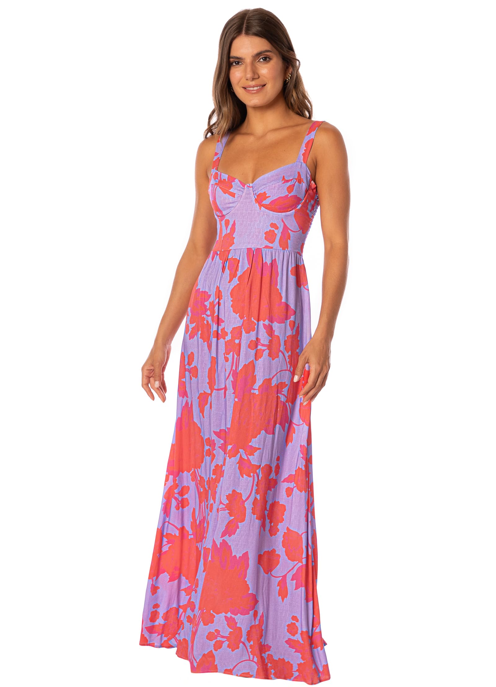 Maaji Women's Lavender Dream Long Dress
