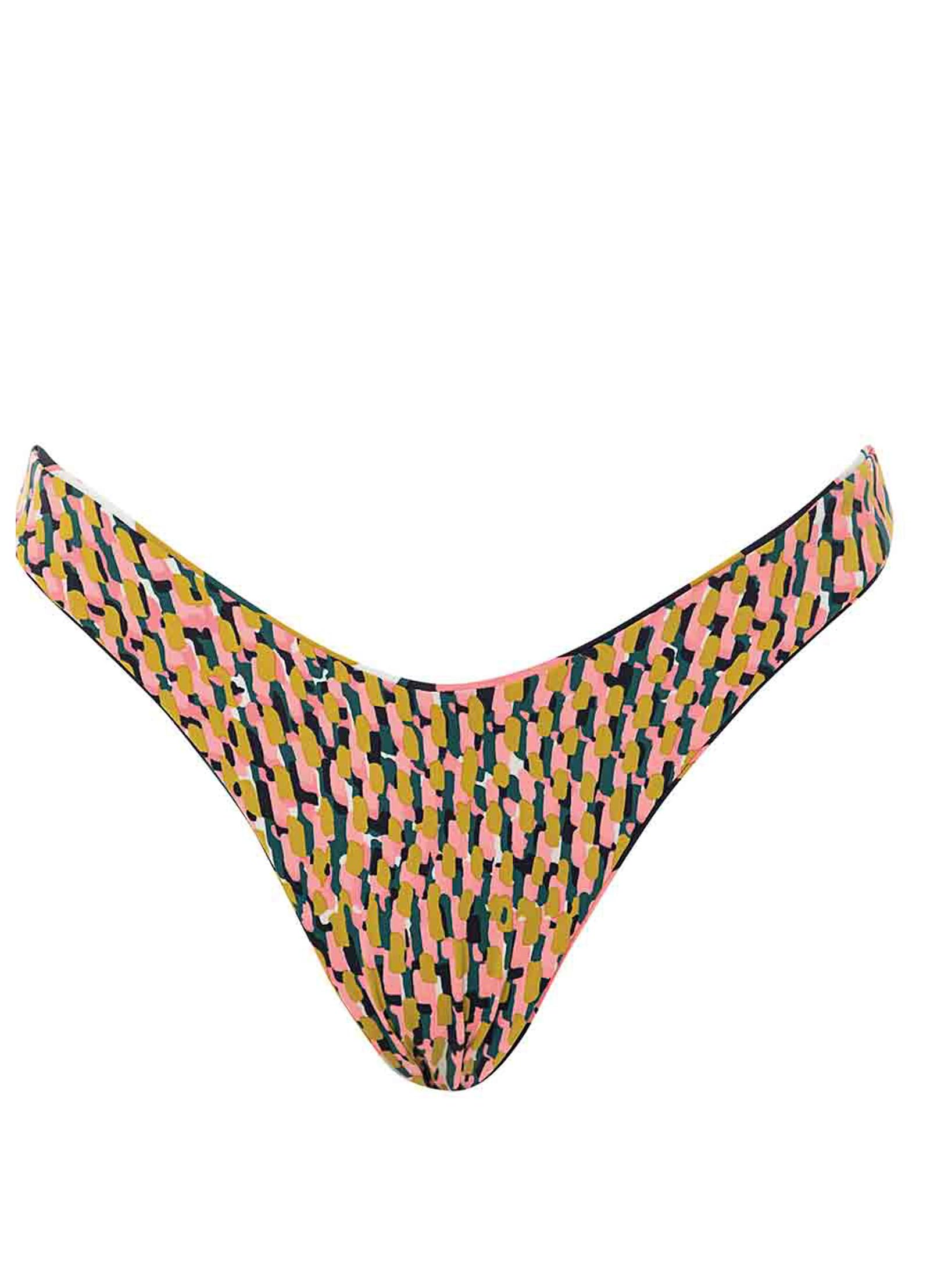 Maaji Women's Lush Leaves Splendour Reversible High Leg - Image 3
