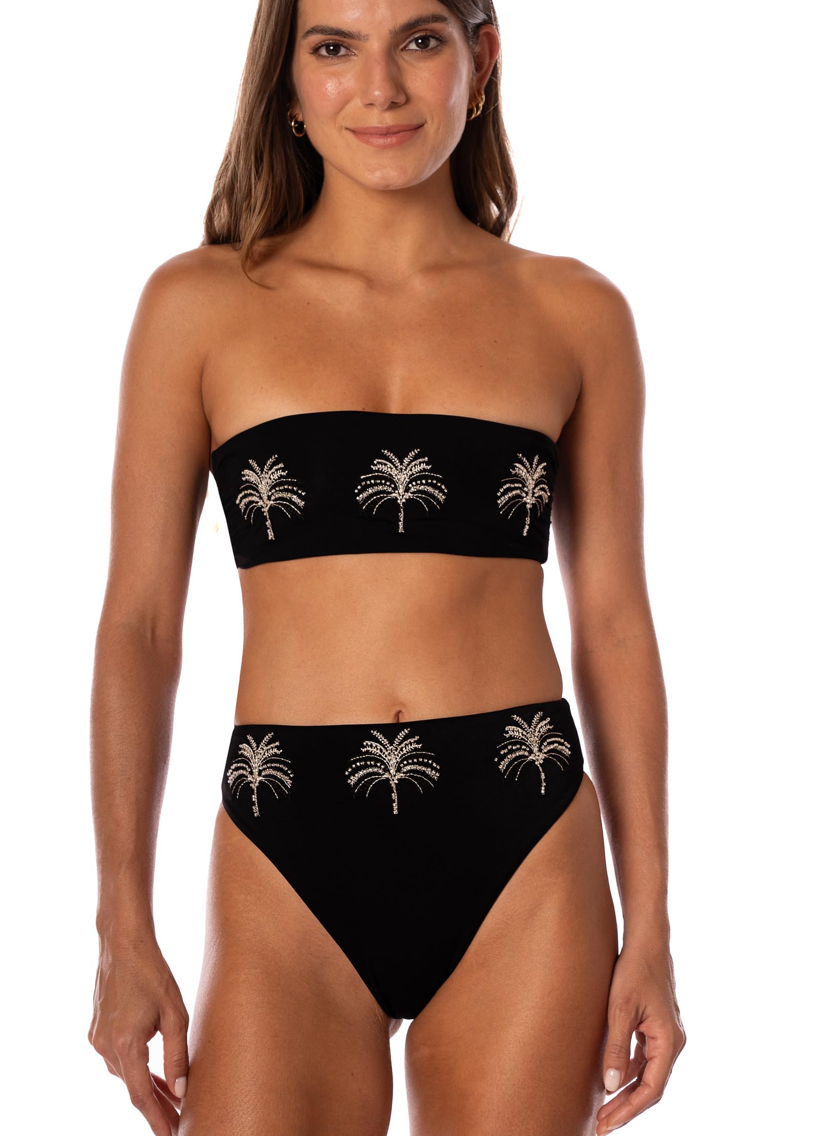Maaji Women's Midnigh Palm Sully Bottom High Rise - Image 6