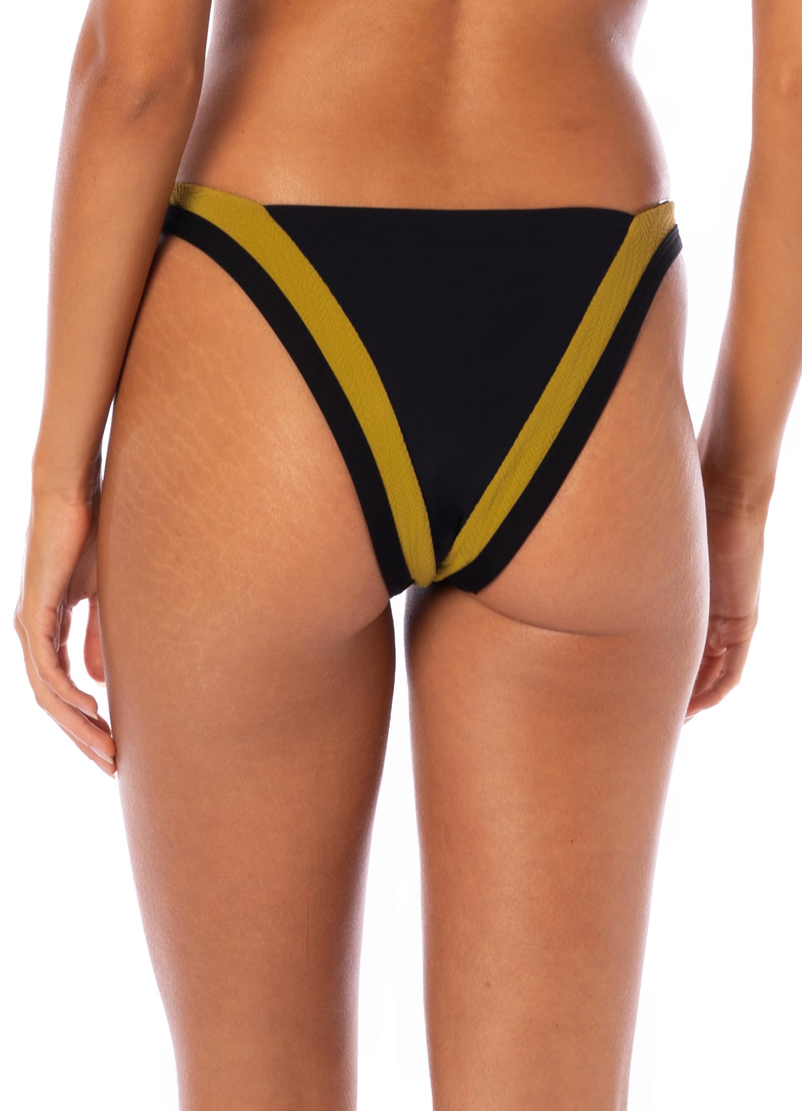 Maaji Women's Midnight Ash Trinity Regular Rise Bikini Bottom - Image 3