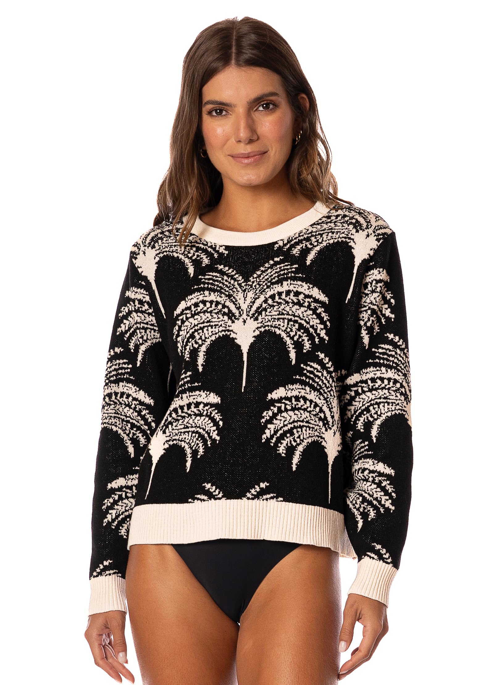 Maaji Women's Midnight Palm Pull Over