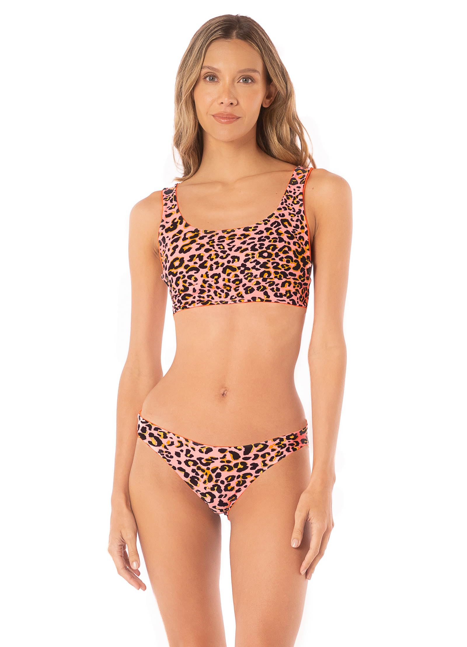 Maaji Women's Orange Poppy Donna Reversible Bralette - Image 8