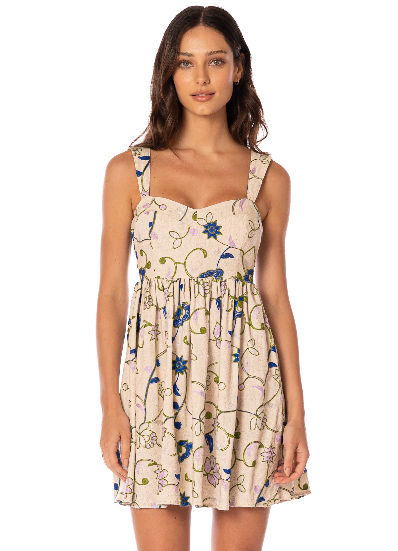 Maaji Women's Purple Meadow Short Dress - Image 3