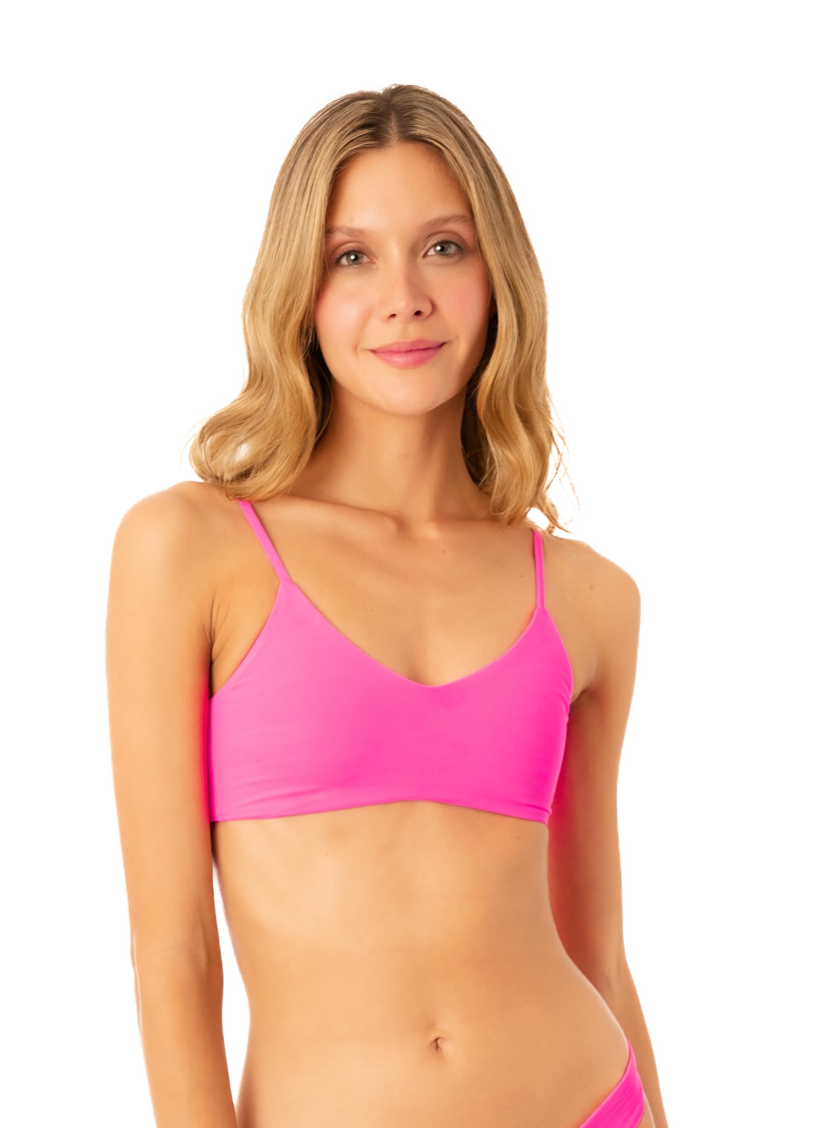 Maaji Women's Radiant Pink Praia 4 Ways Bralette