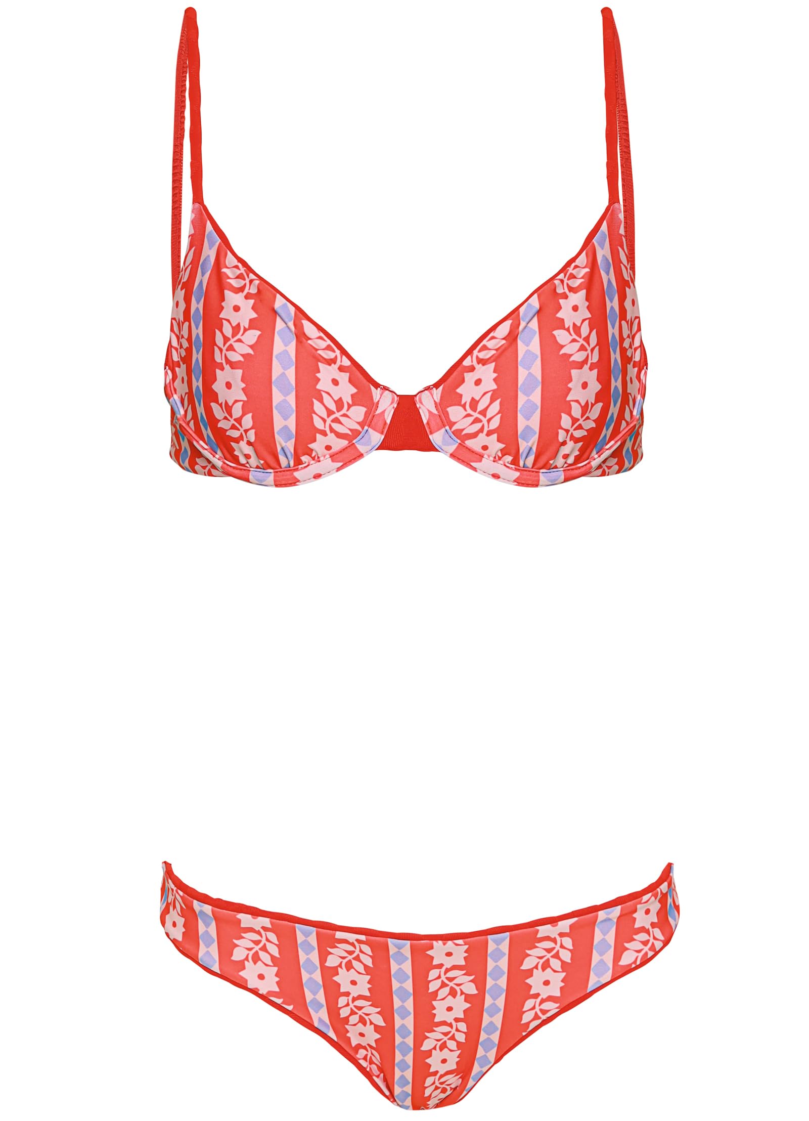 Maaji Womens Apple Red Reversible Underwire - Image 12