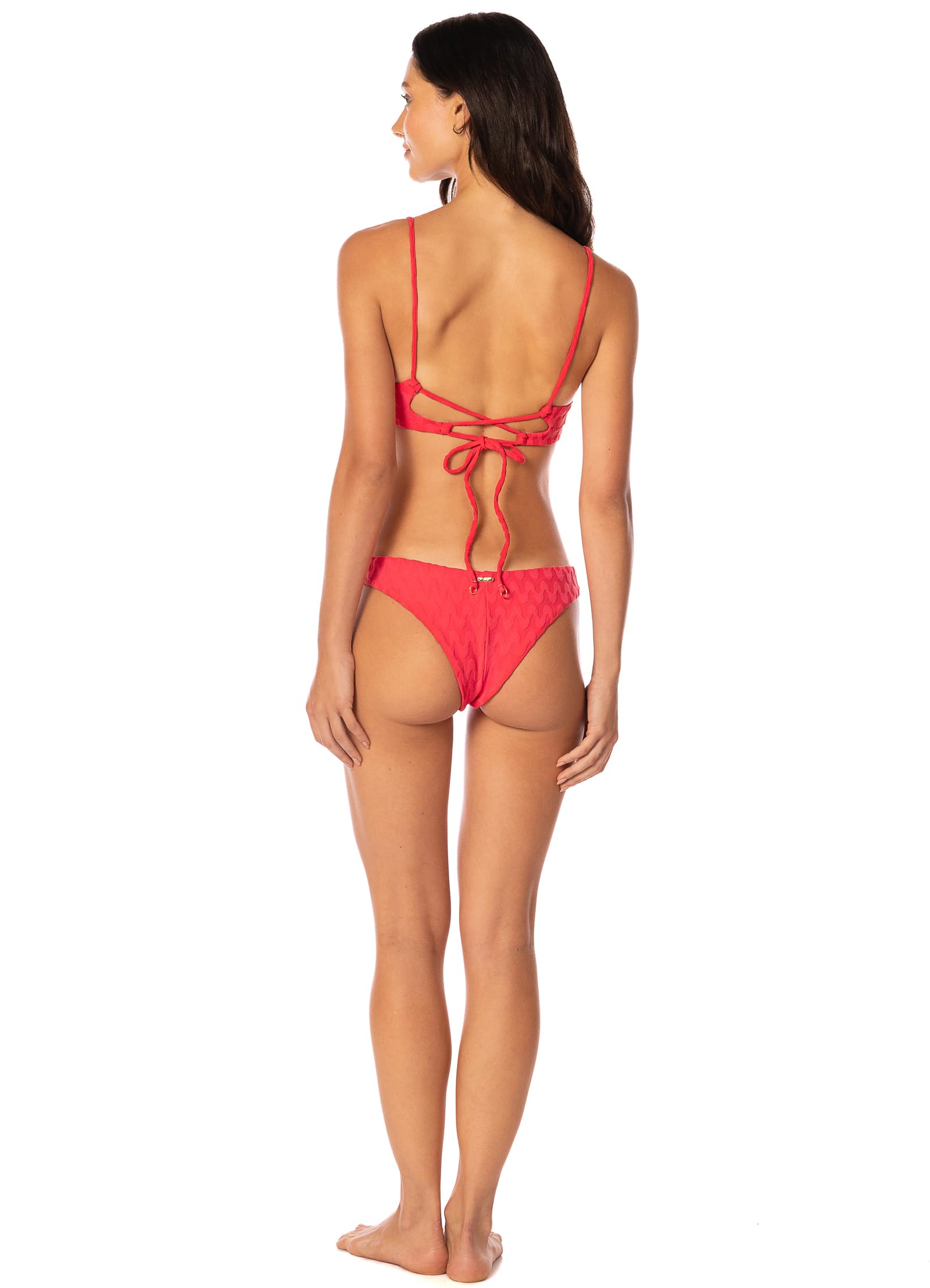 Maaji Womens Apple Red Reversible Underwire - Image 8