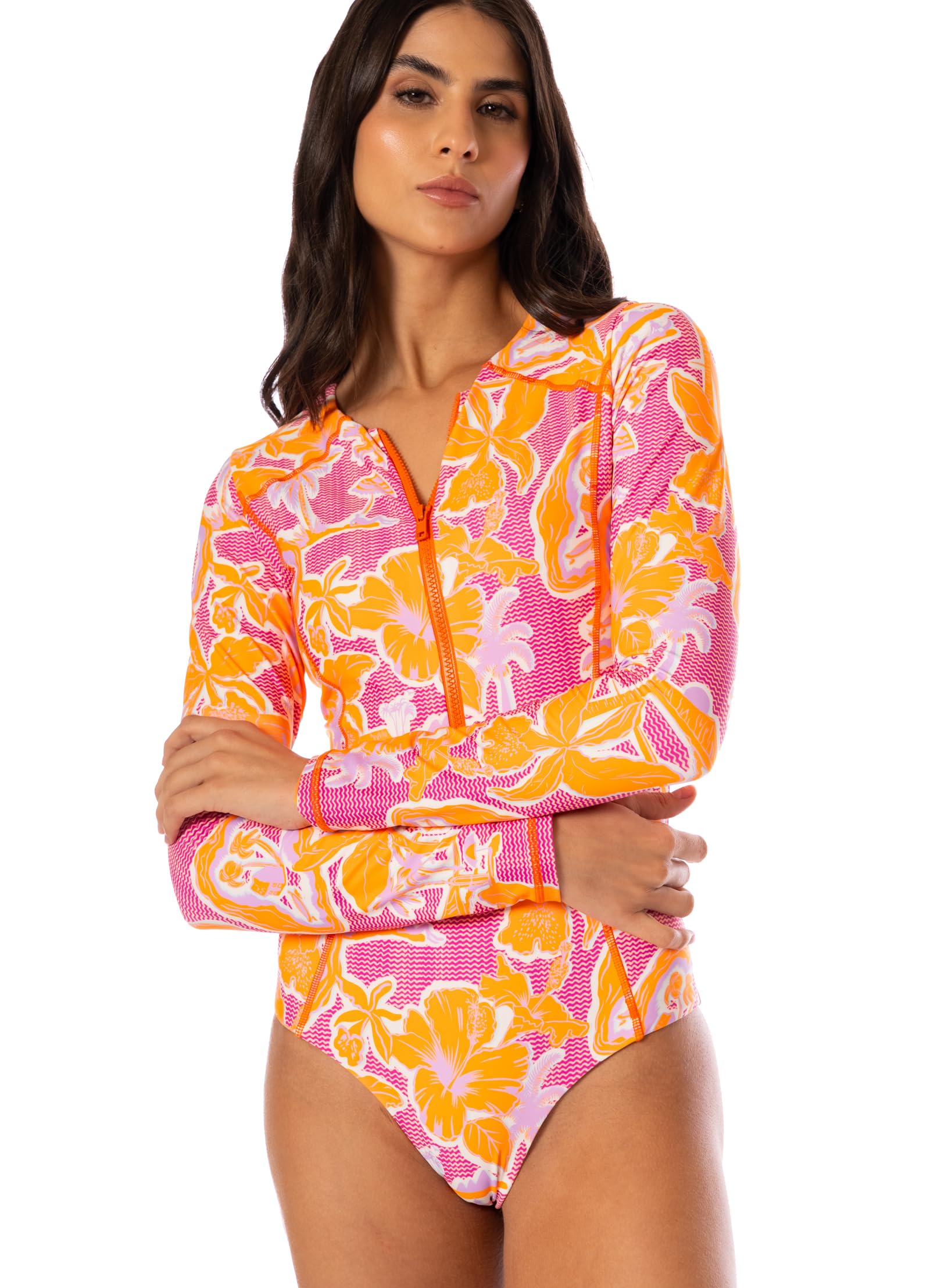 Maaji Womens Flamingo Glow Triton One Piece Surf - Image 5